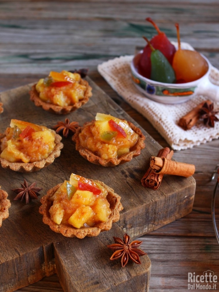 Come fare le crostatine integrali con composta di mele