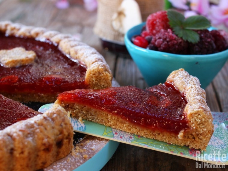 Crostata alla marmellata vegana 9