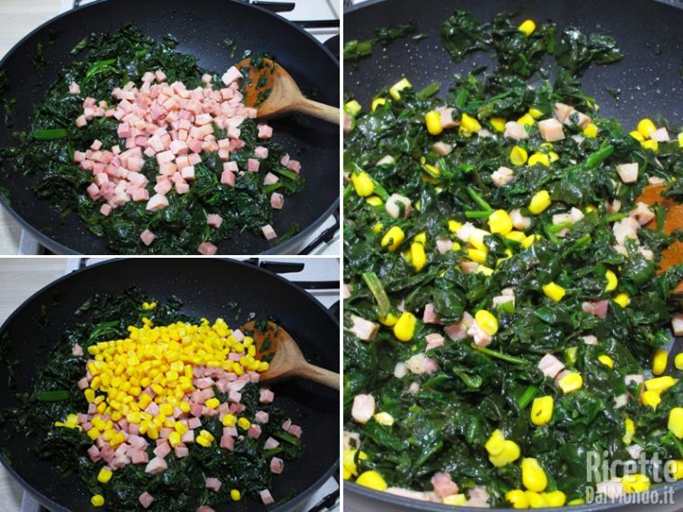 Rustico di pasta sfoglia agli spinaci 4
