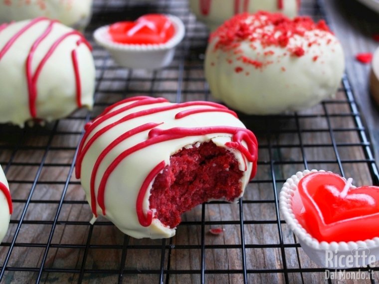 Ricetta cuori con red velvet