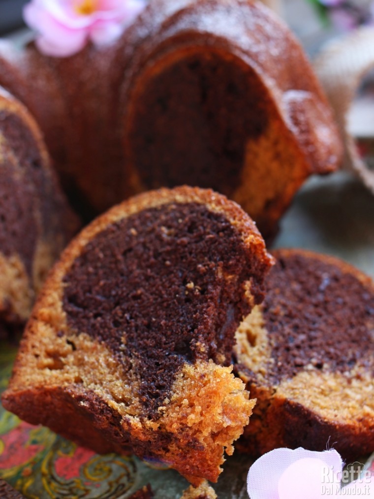 Come fare la ciambella integrale marmorizzata