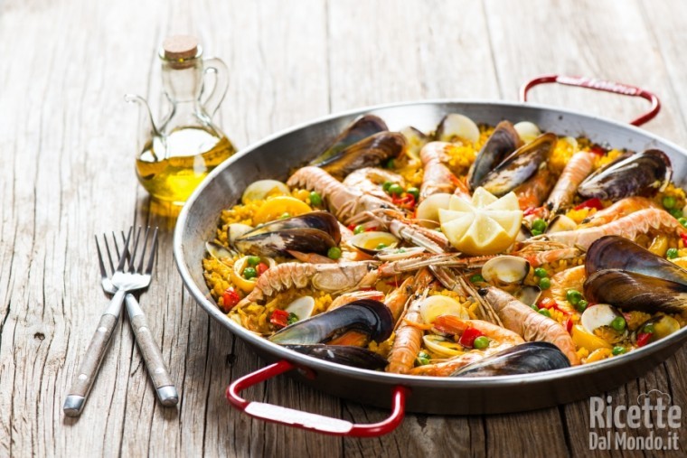 5 ricette etniche da provare: paella de marisco