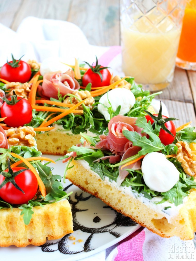 Come fare la crostata salata con base morbida