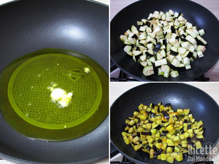 Cuocere le melanzane