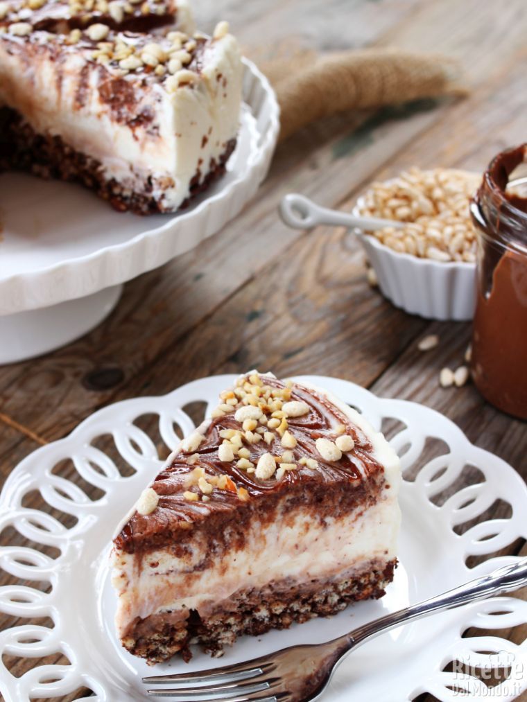 Cheesecake senza glutine e senza burro