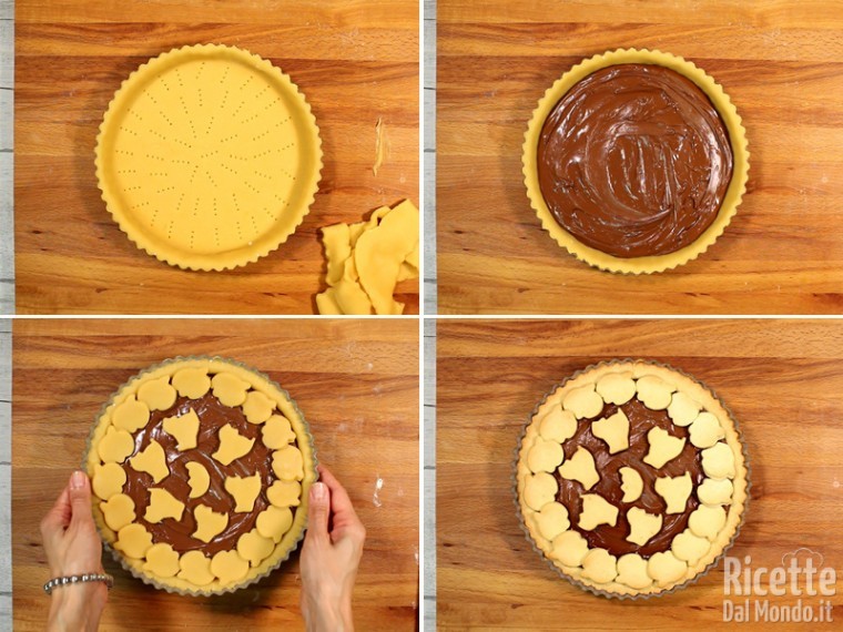 Farcire e cuocere la crostata
