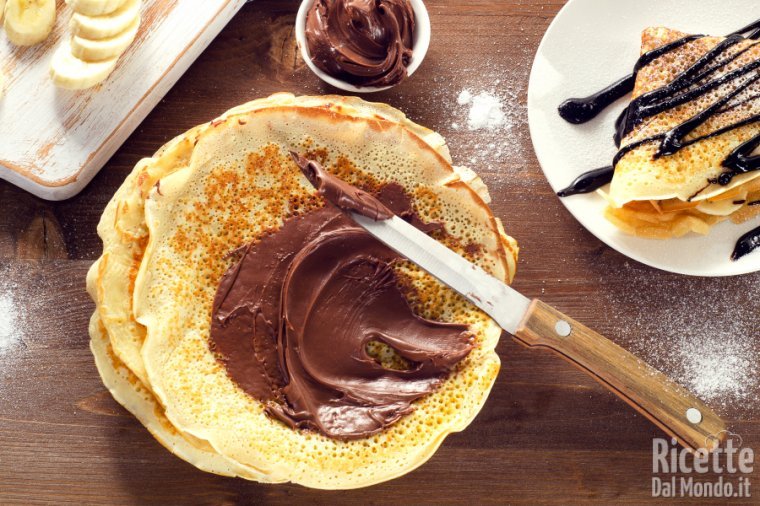 Crepes alla Nutella