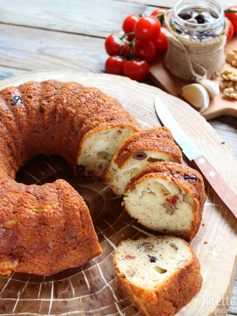 Ricetta ciambella vegetariana