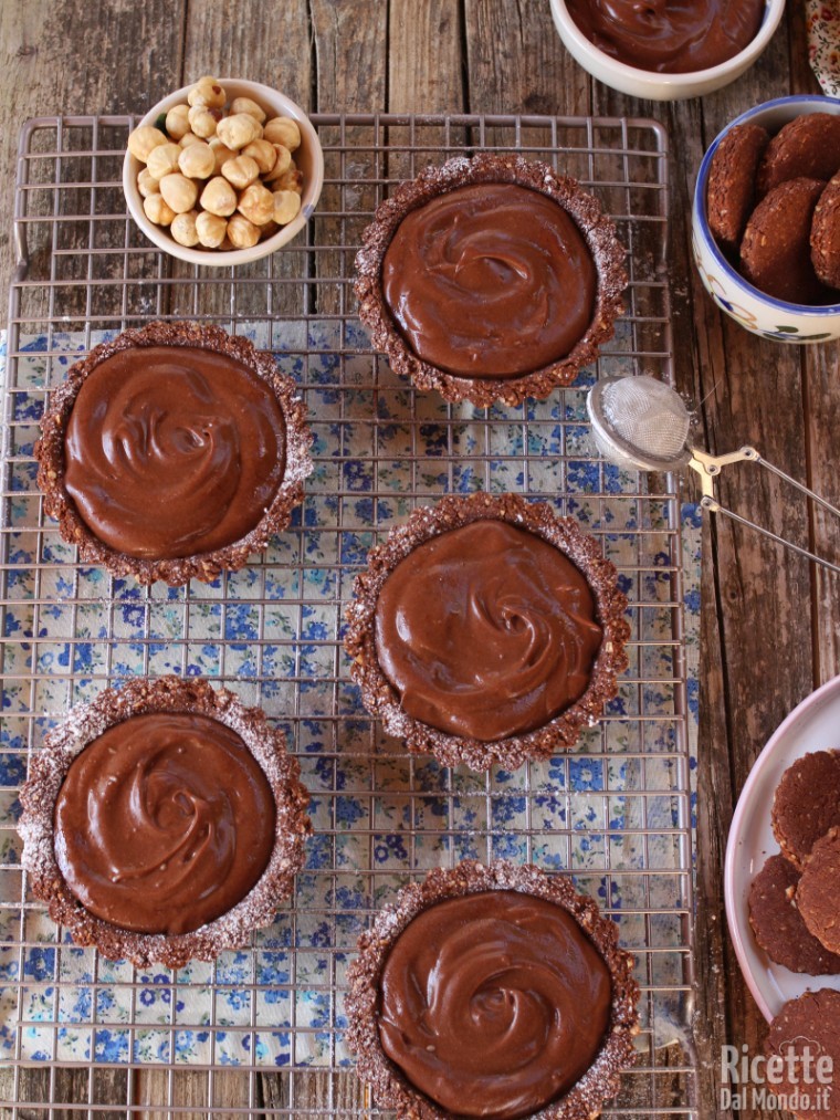 Ricetta semplice per le crostatine senza zucchero