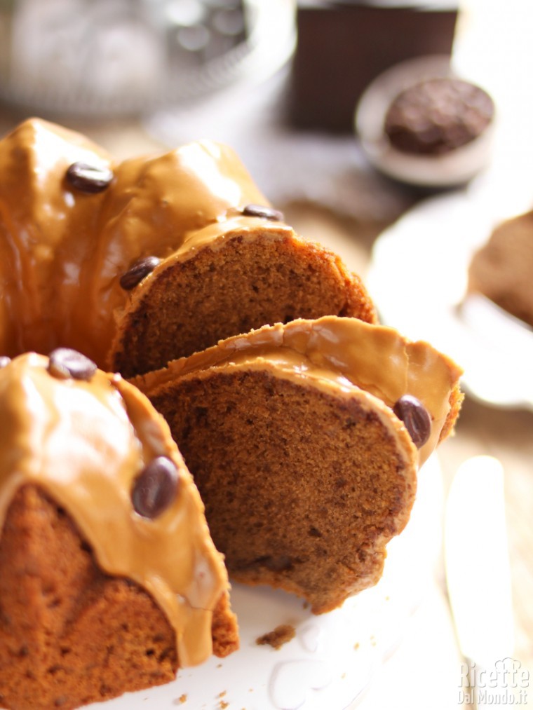 Ciambella al caffè senza burro