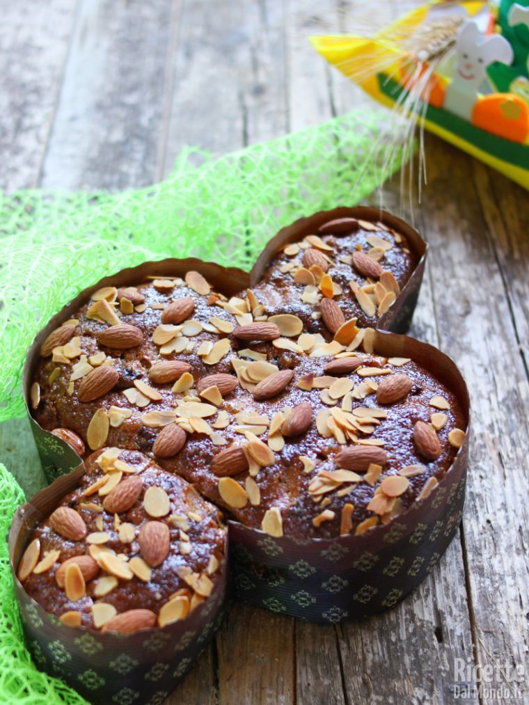 Ricetta colomba vegana integrale