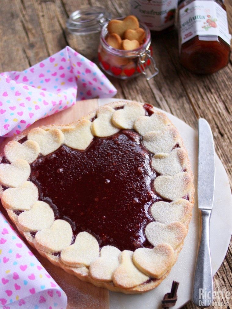 Ricetta crostata di ricotta e marmellata