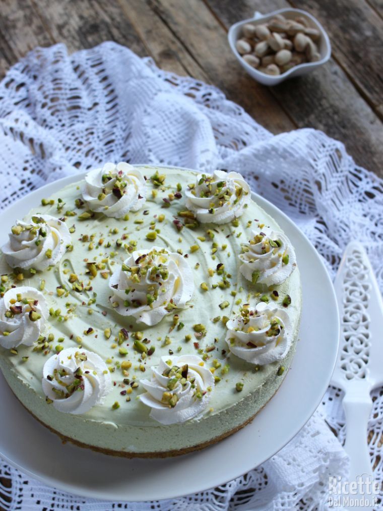 Ricetta cheesecake al pistacchio