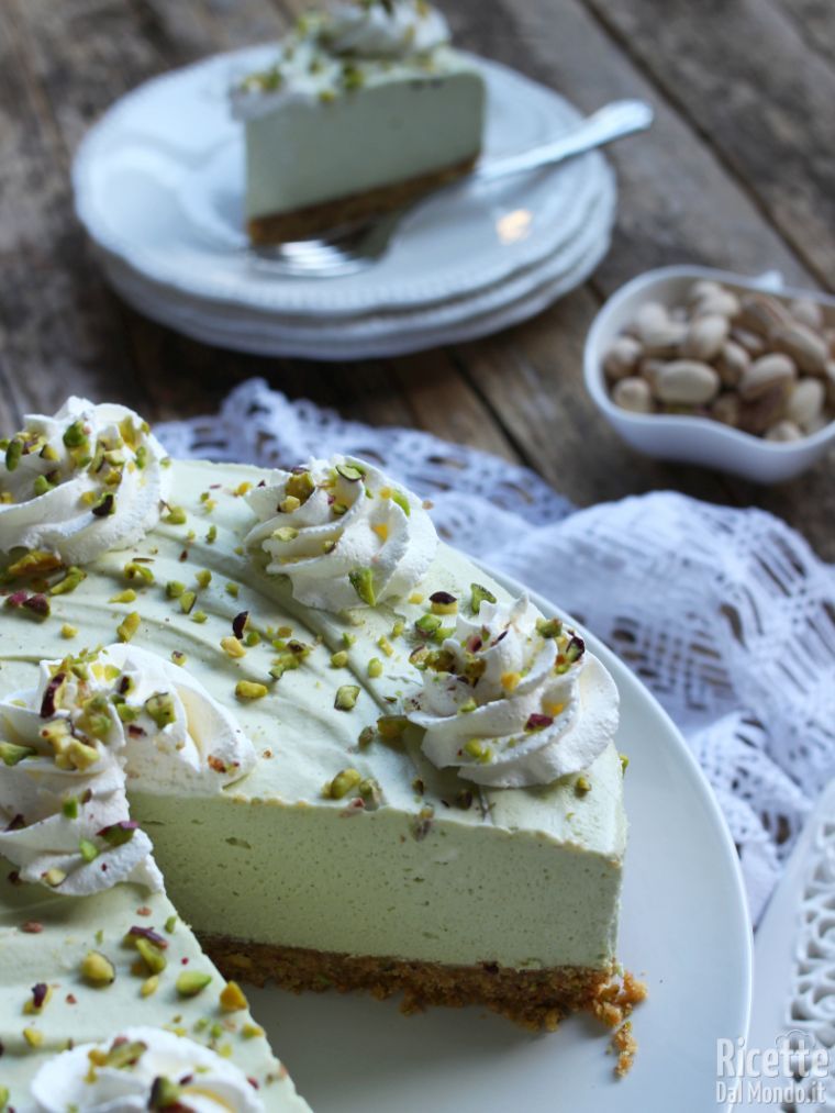 Come fare la cheesecake al pistacchio senza cottura