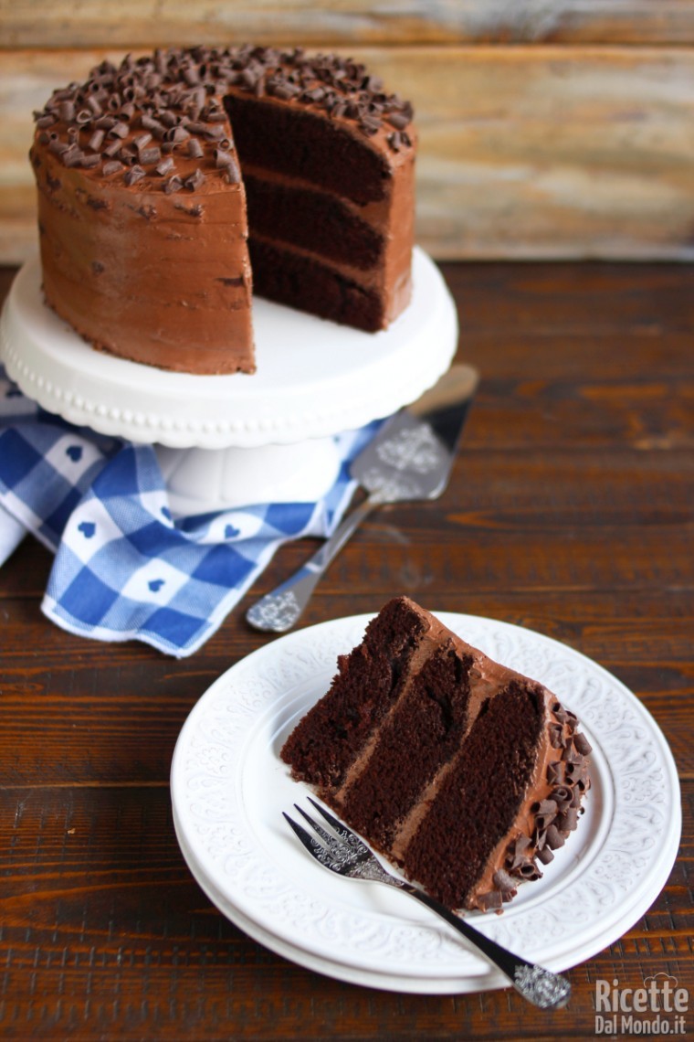 Come fare la chocolate fudge cake