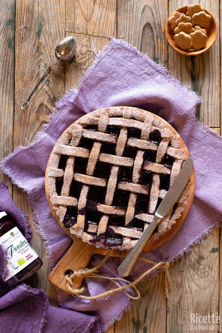 Ricetta crostata integrale alla marmellata