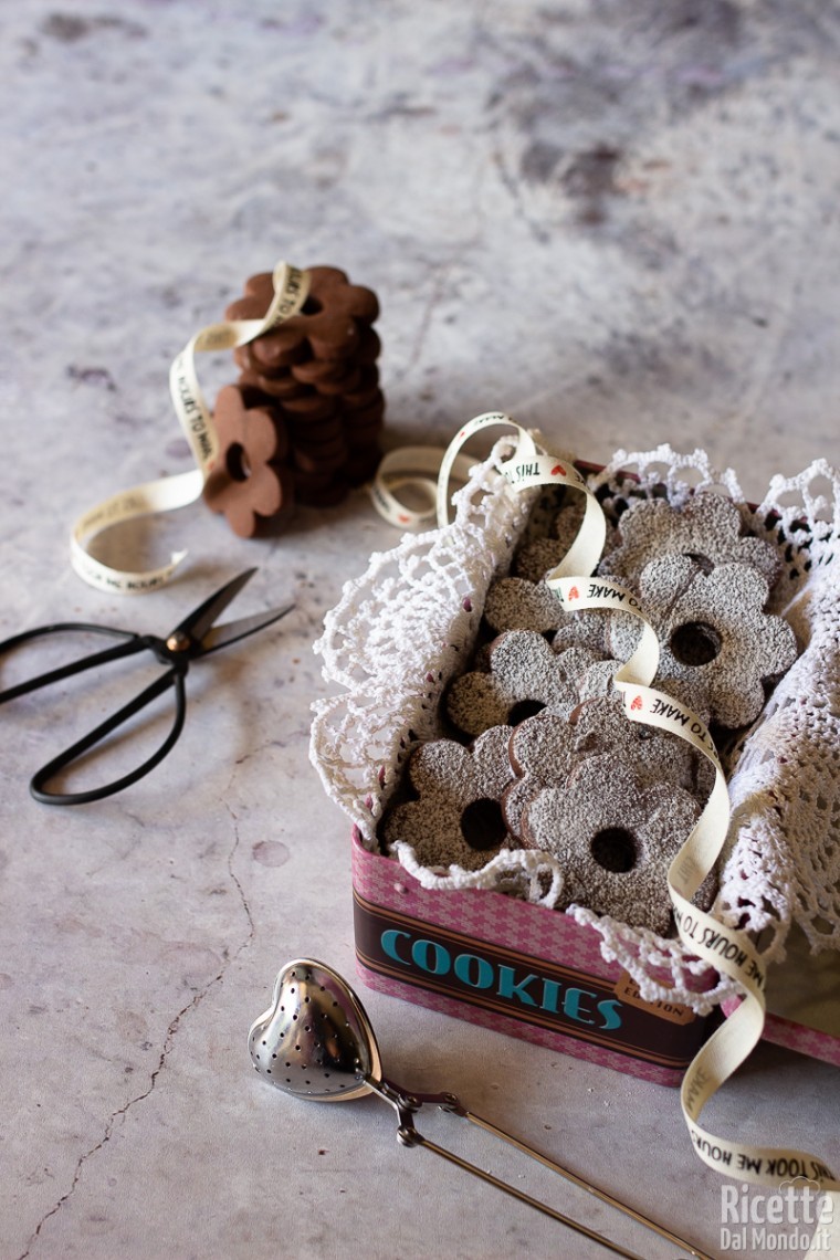 Ricetta canestrelli al cioccolato