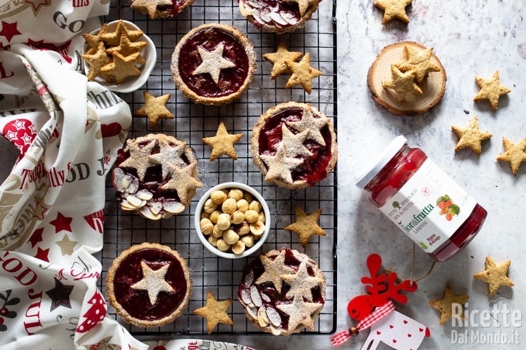 Crostatine linzer vegane