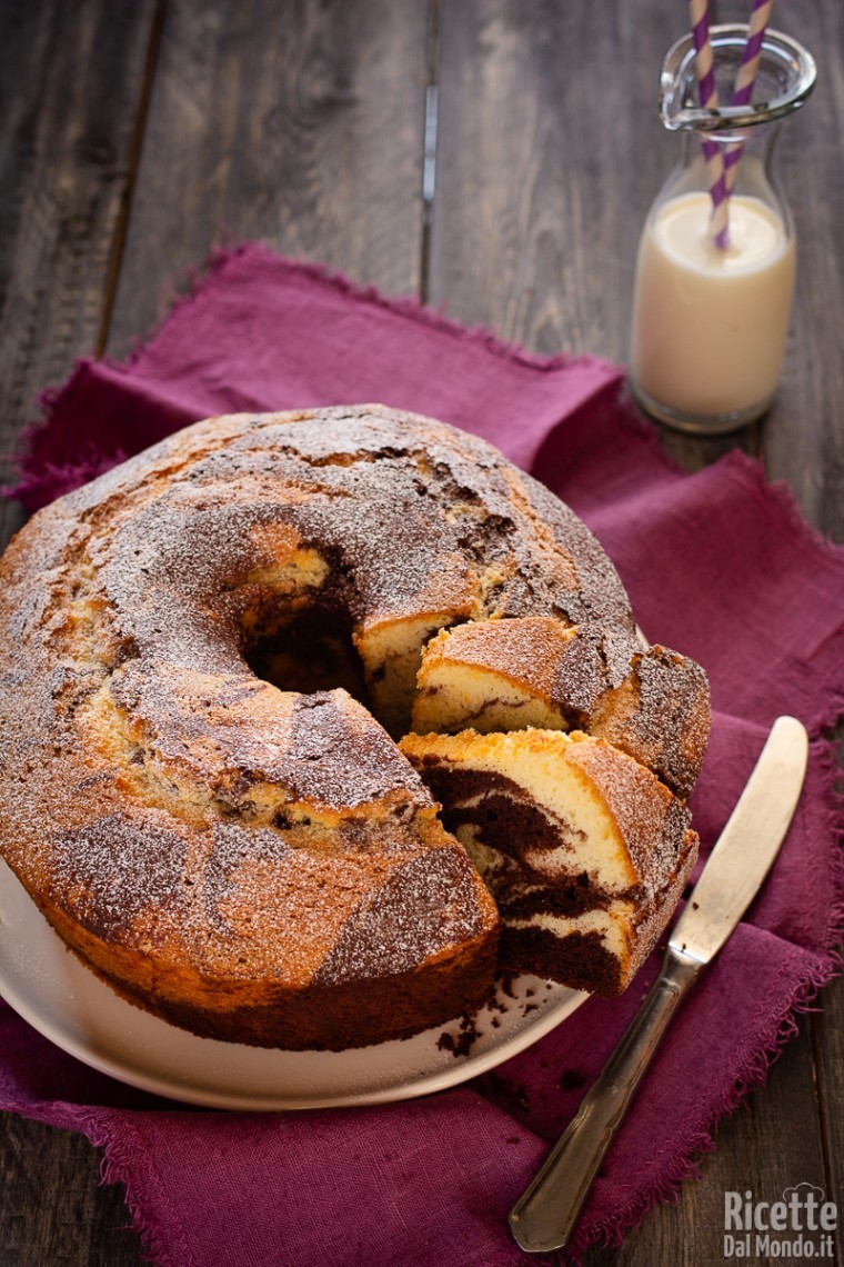 Come fare la chiffon cake marmorizzata