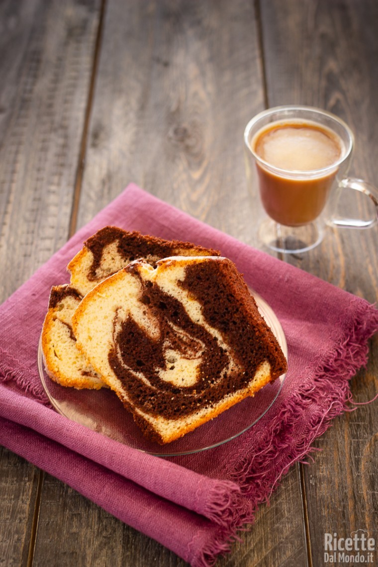 Come fare una chiffon cake marmorizzata bigusto