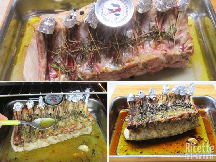 Cuocere la carne fino a terminare la cottura