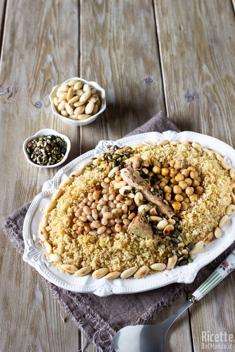 Ricetta cous cous con tonno e legumi