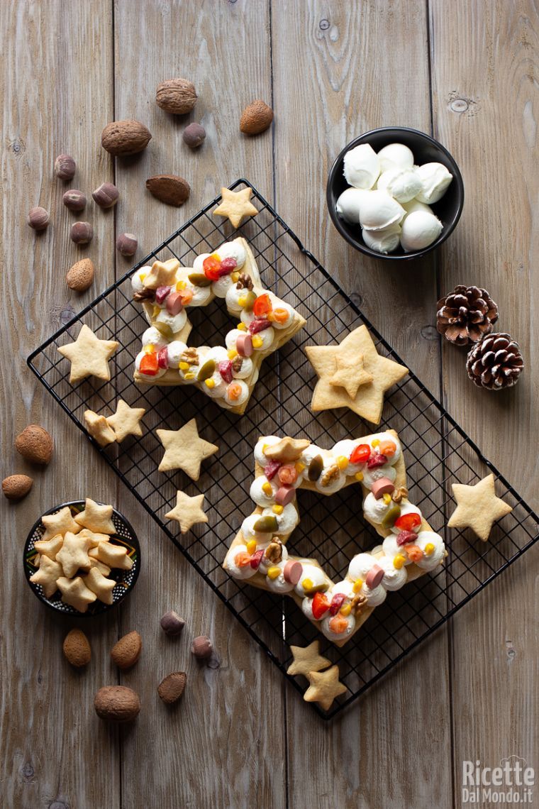 Ricetta cream tart salata di Natale