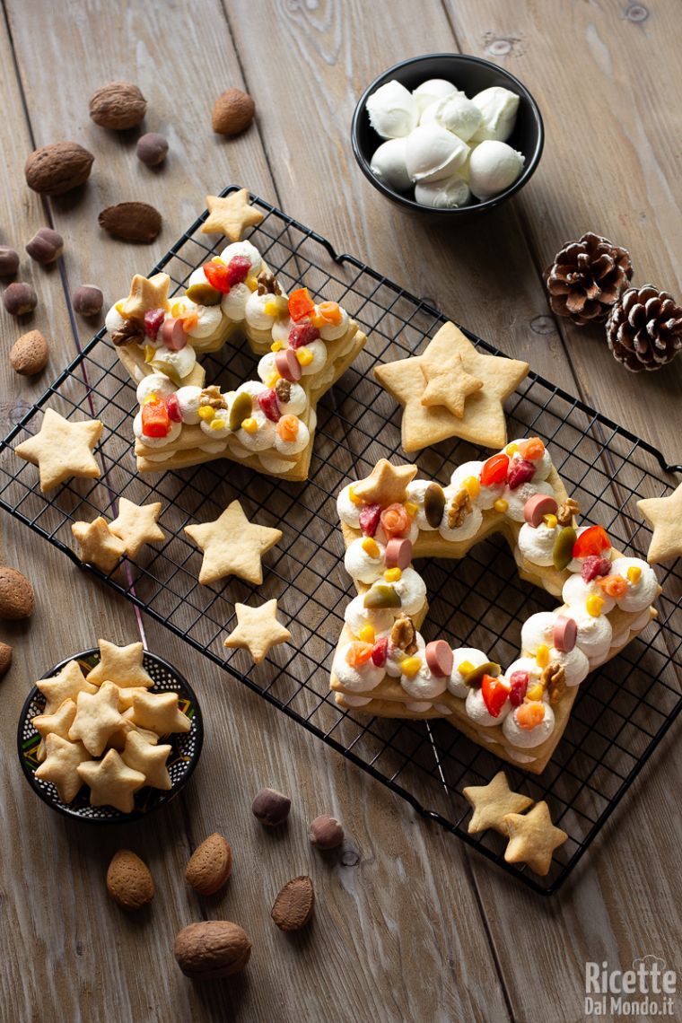 Come fare la cream tart salata di Natale