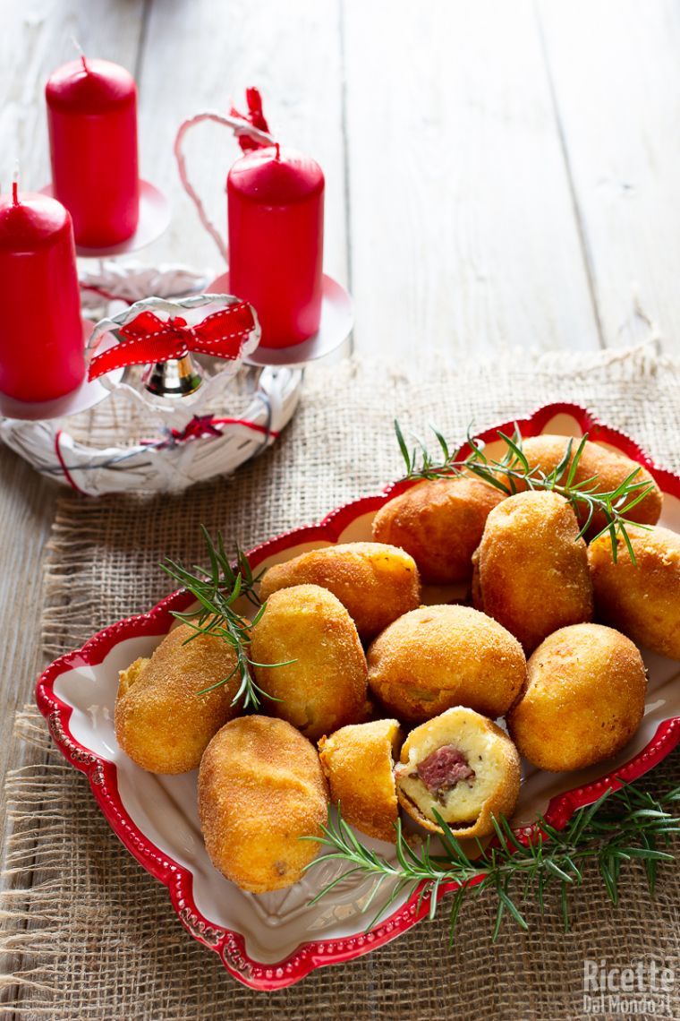 Ricetta crocchette di patate con lenticchie e cotechino