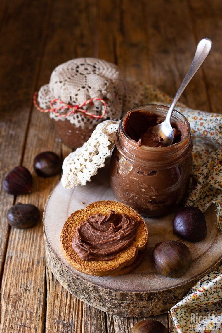 Ricetta crema di castagne spalmabile