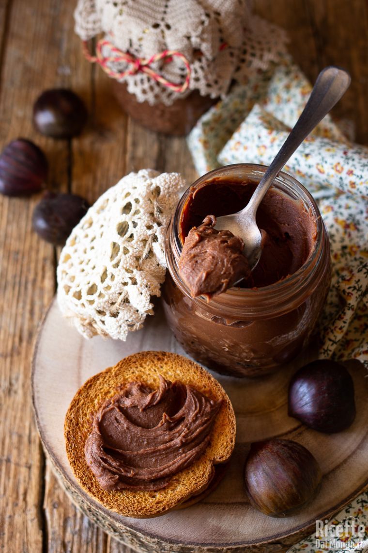 Come fare la crema di castagne spalmabile