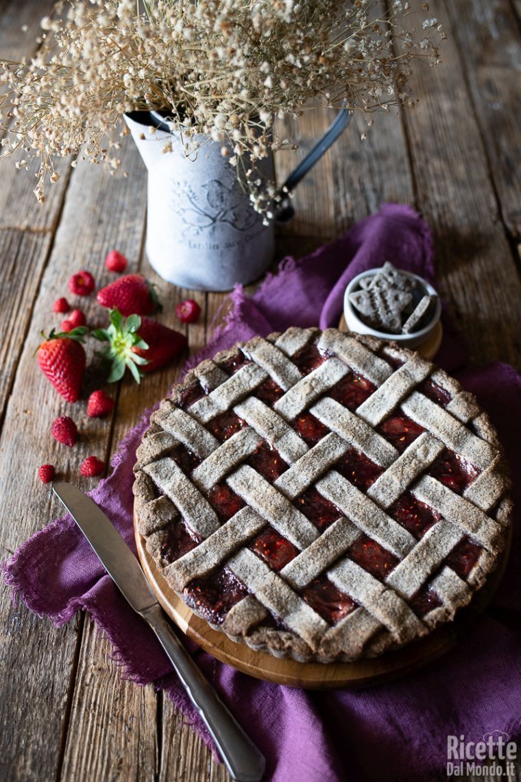 Ricetta crostata di grano saraceno senza glutine