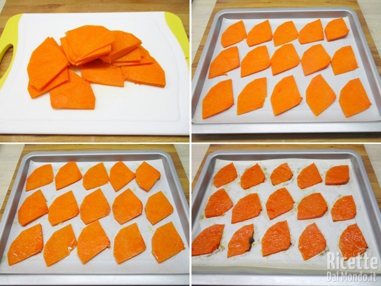 Cuocere la zucca