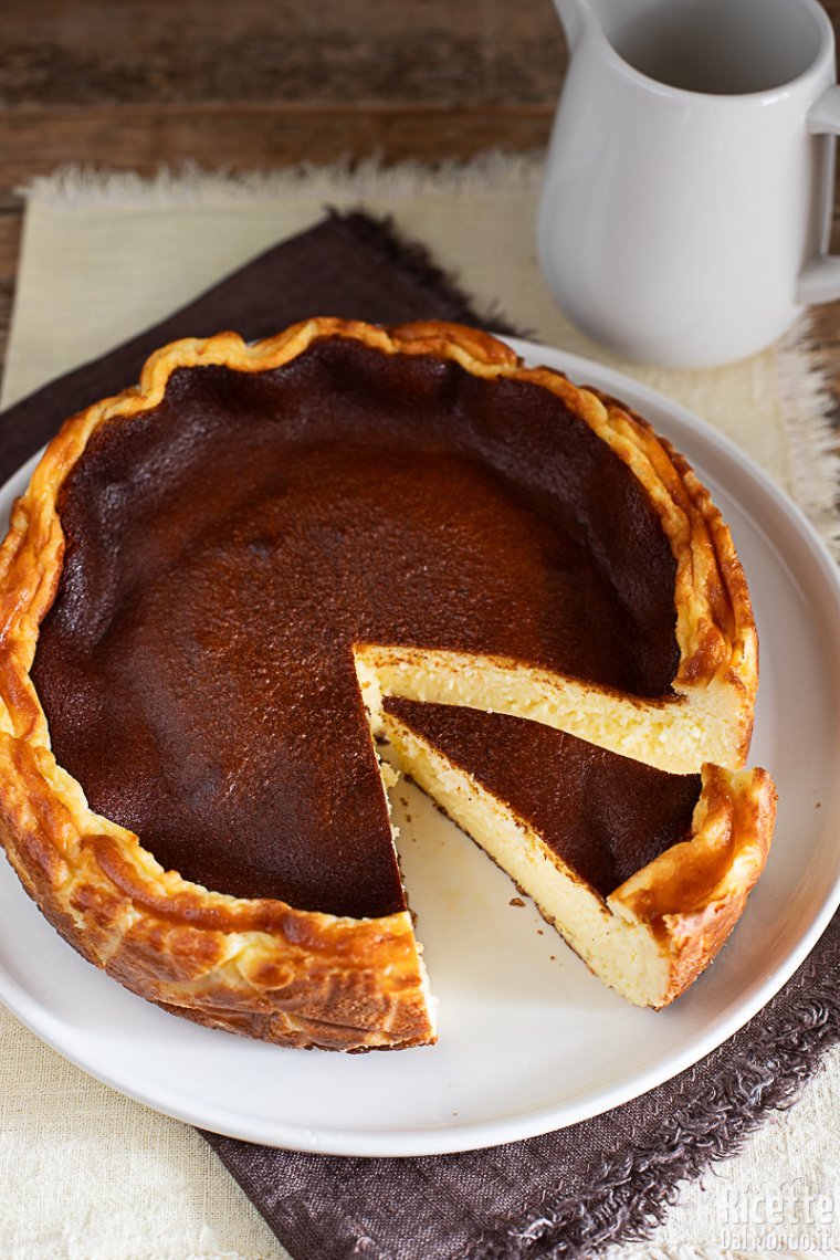 Ricetta cheesecake basca
