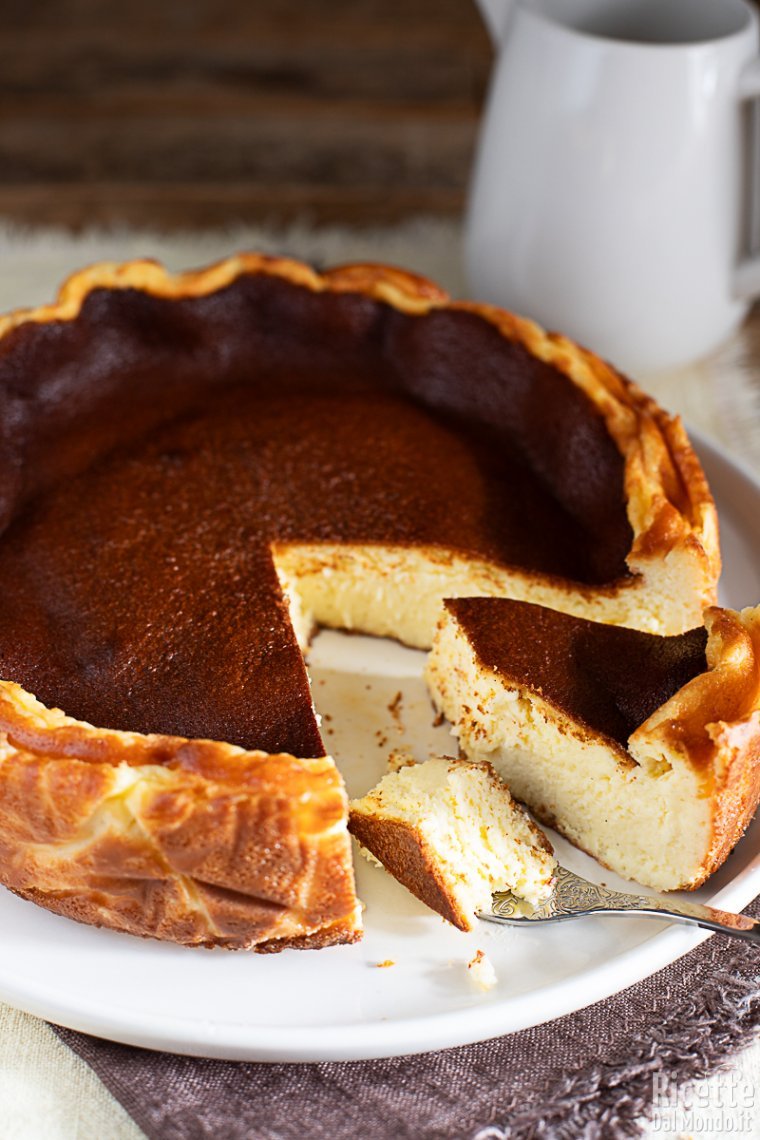 Come fare la cheesecake basca