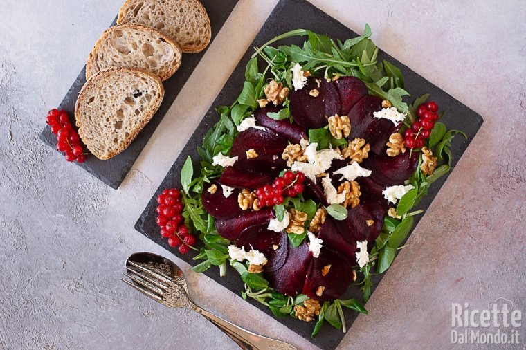 Carpaccio di barbabietola