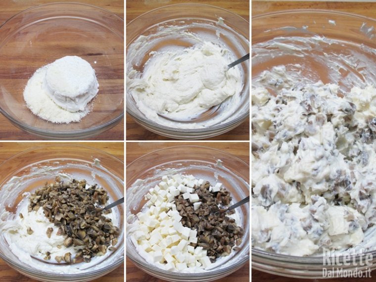 Preparare il ripieno