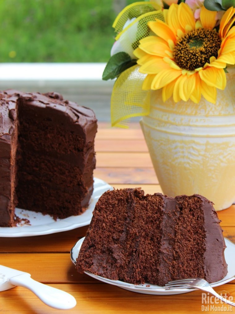 Come fare la devil's food cake