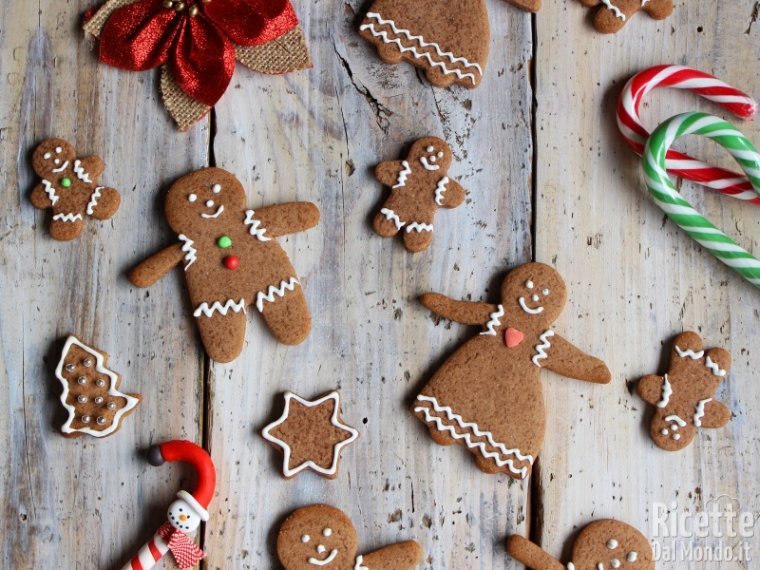 Biscotti pan di zenzero - gingerbread man