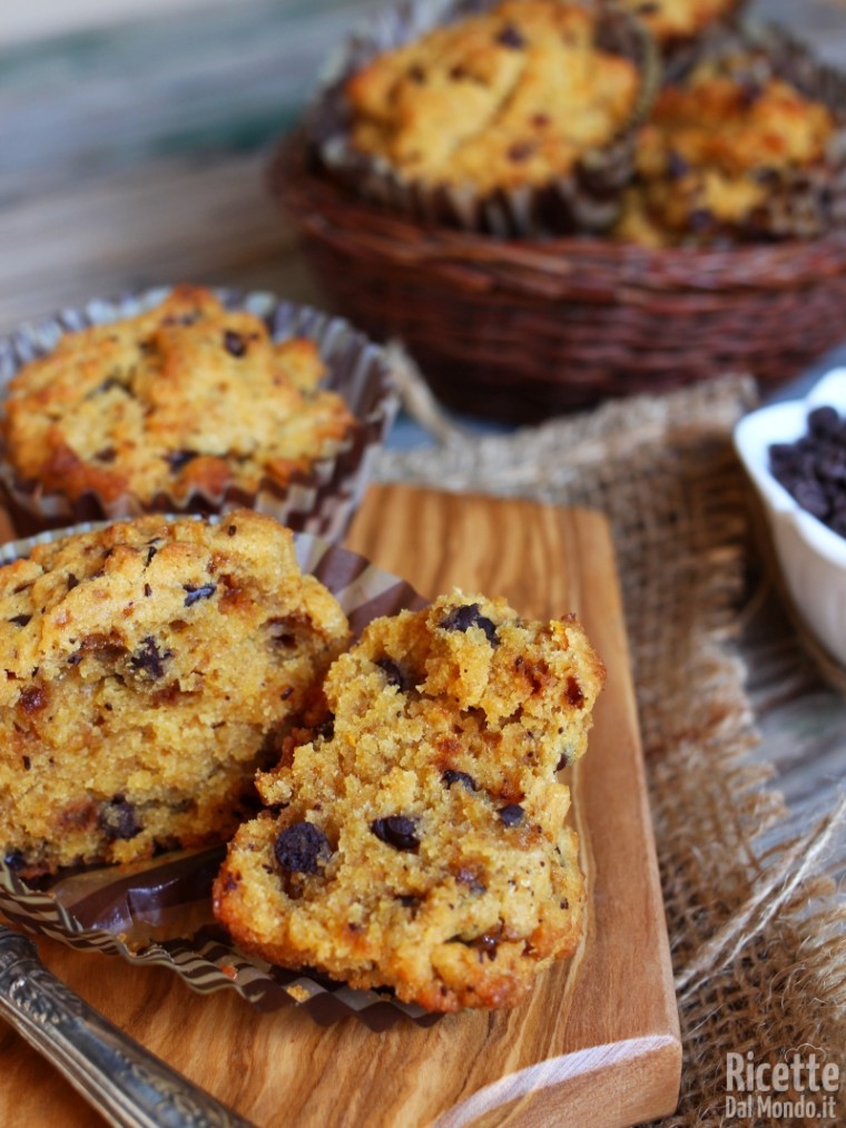 Come fare i dolcetti con farina di kamut e gocce di cioccolato