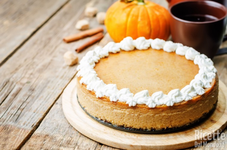 Cheesecake alla zucca di Halloween
