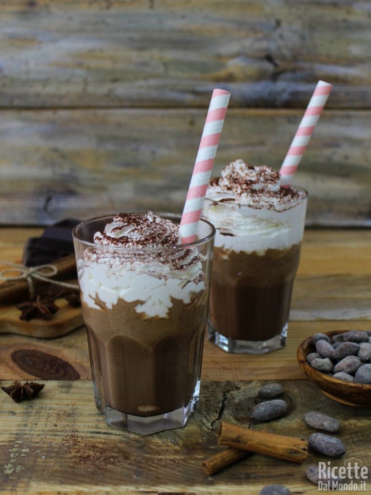 Semplice frappè al cioccolato