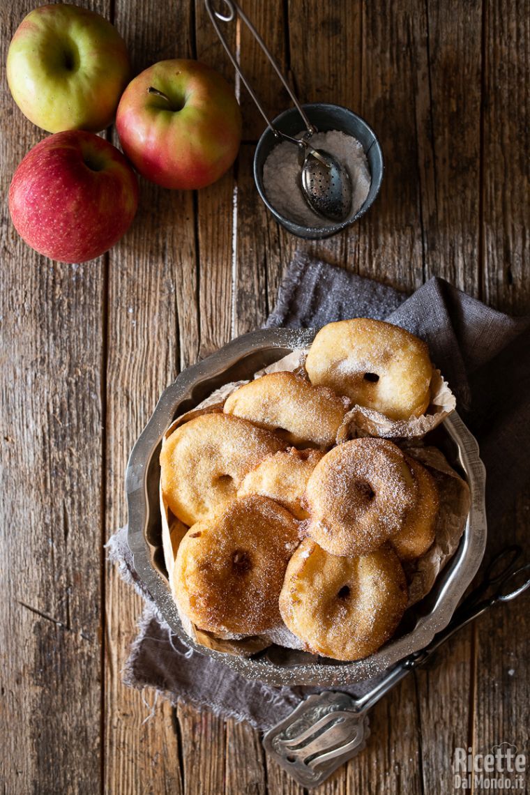 Ricetta frittelle di mele