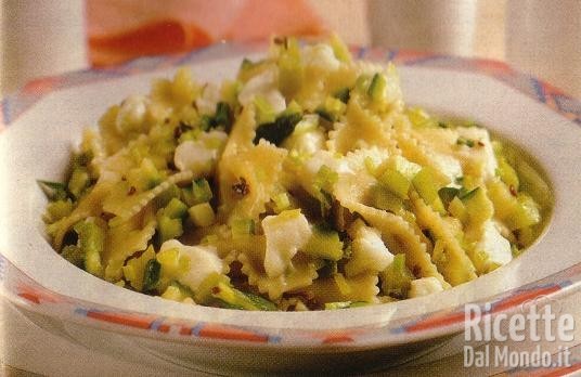 Ricetta Farfalle in Verde