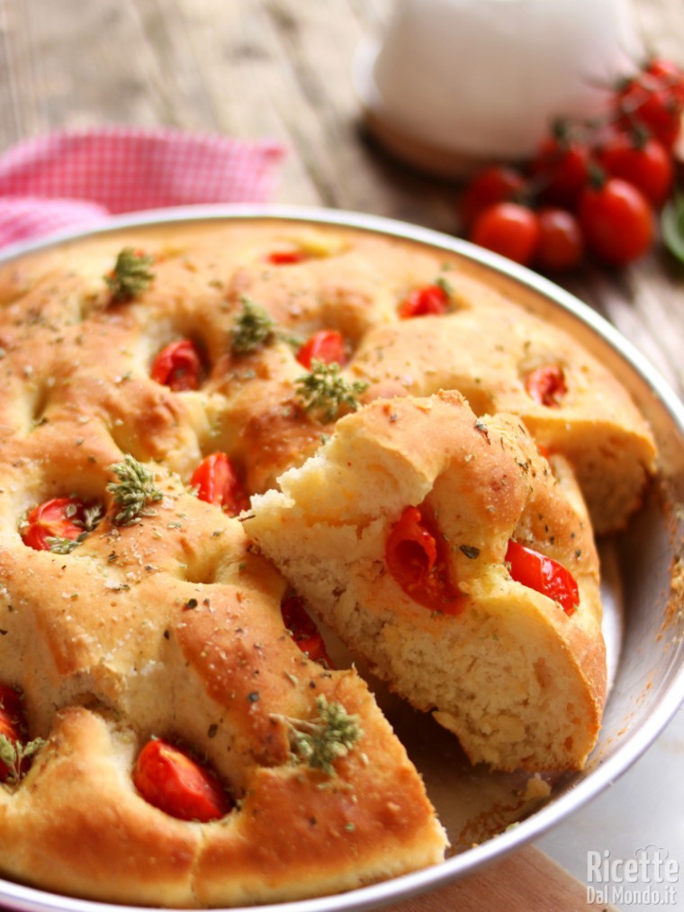 Come fare la focaccia alla ricotta