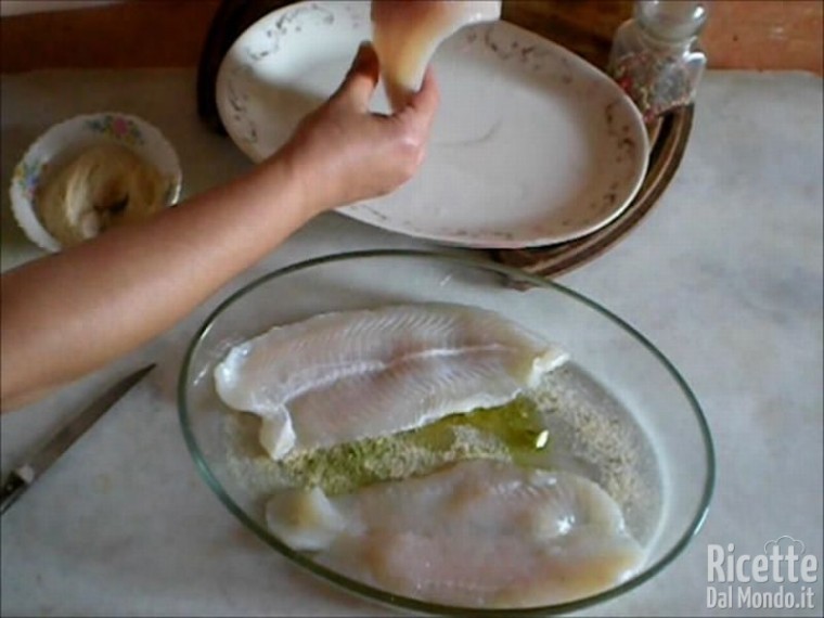 Filetti di Pangasio in Forno al Gratin