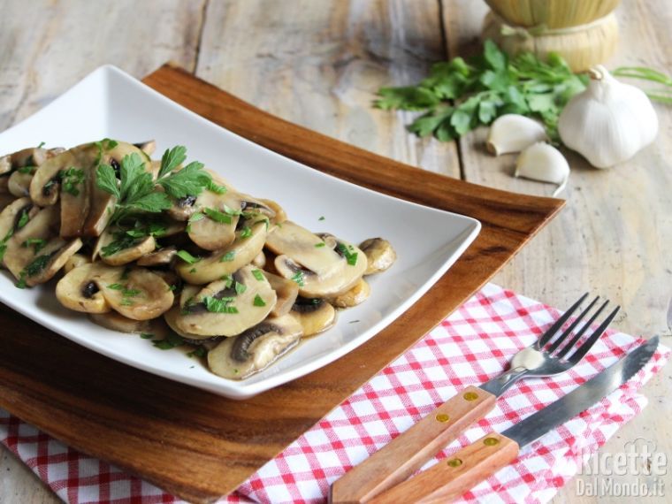 Funghi Champignon Trifolati