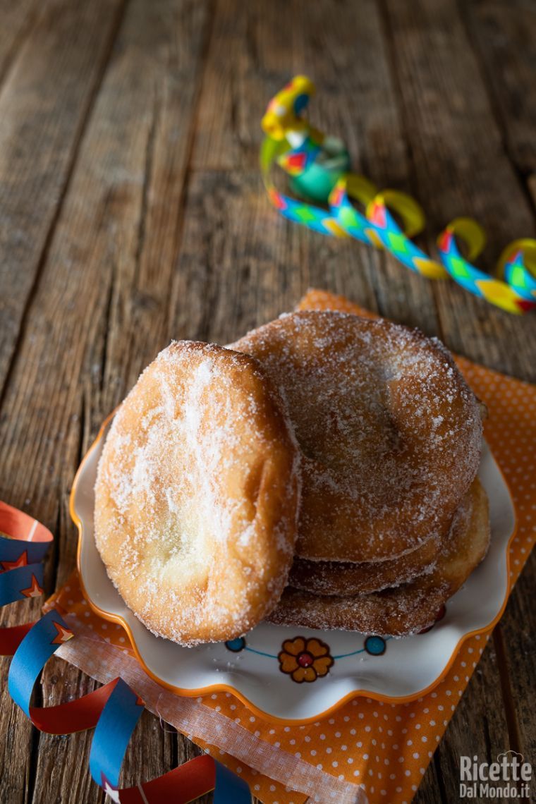 Ricetta frittelle luna park