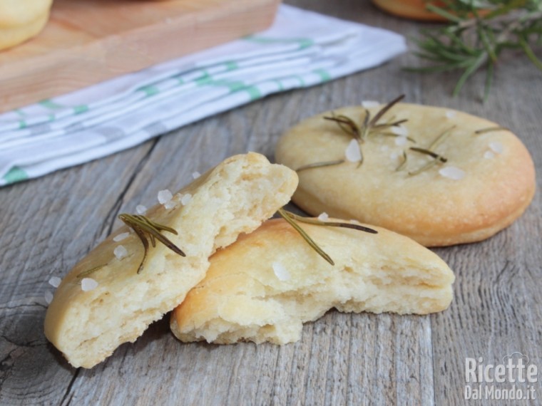 Ricetta focaccine di kamut con esubero di pasta madre