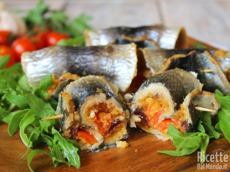 Ricetta filetti di aringa al forno